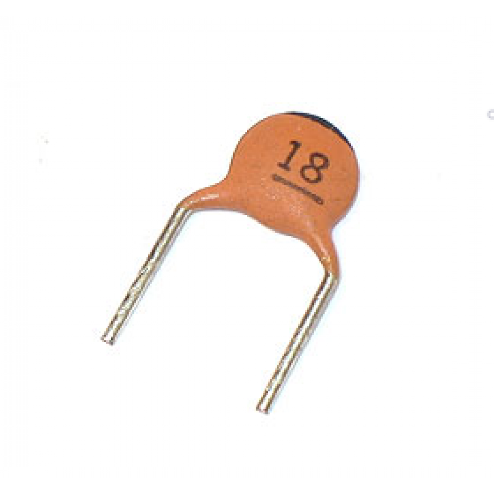 Condensador DIP 18pF 50V