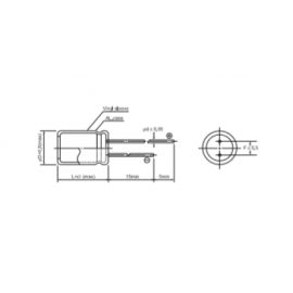 Condensador DIP 47uF 35V 20%
