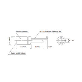 Condensador DIP 4700uF 35V 20%