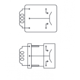 Relé DIP 12VDC 15A/120VAC 15A/12VDC