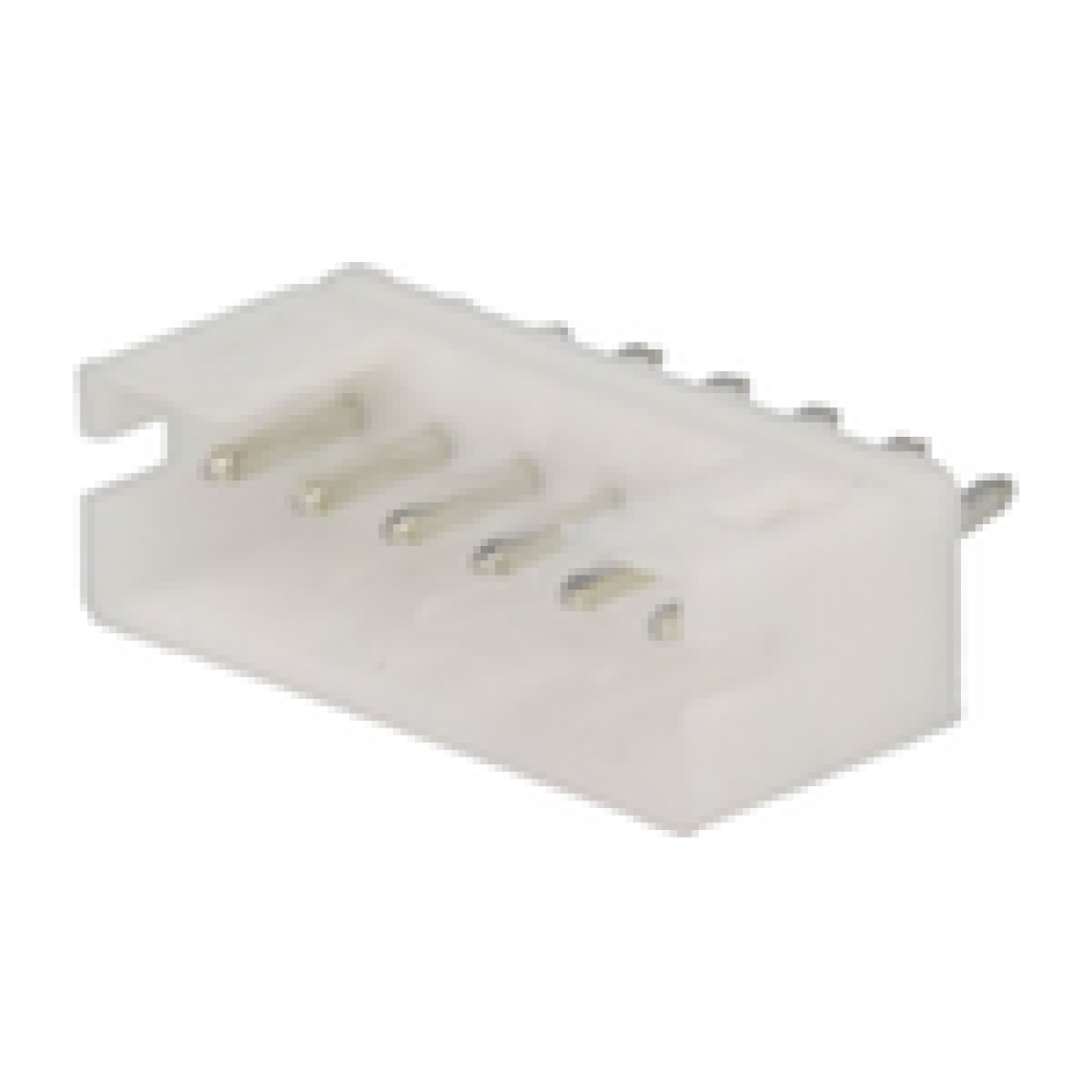 Ficha 6 pinos 2.00mm 180º