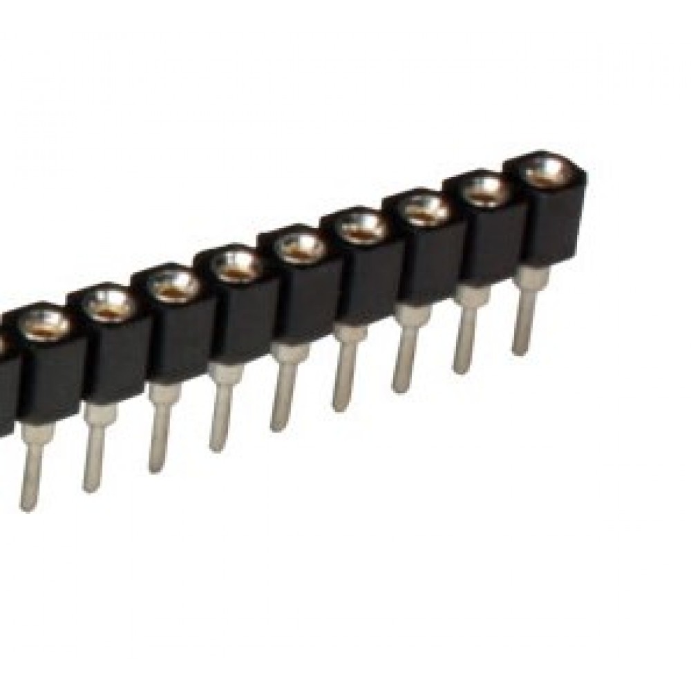 Pin Header 1x9 2.54mm 180º