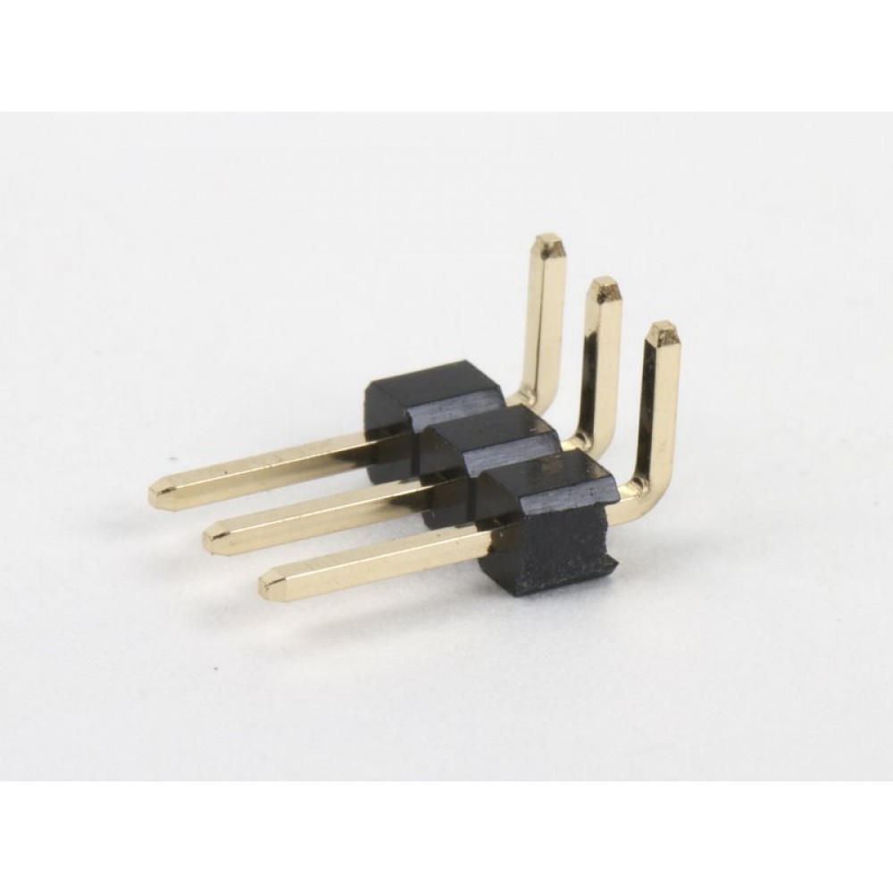 Pin Header 1x3 2.54mm 90º