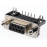 Conector D-SUB 9 pinos Fêmea 90º