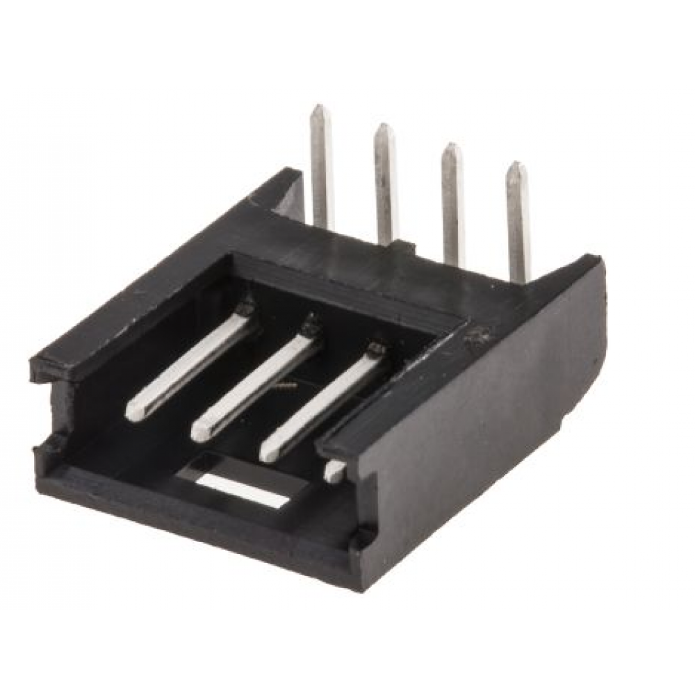 Ficha 4 polos 2.54mm