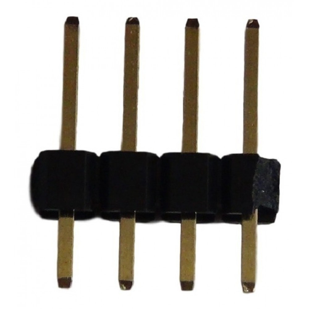 Pin Header 1x4 2.54mm 180º