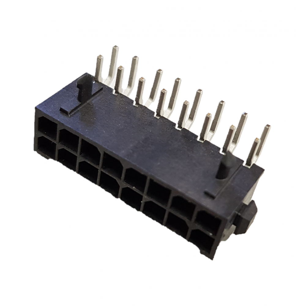 Conector Micro-fit 2x8 3.00mm 90º