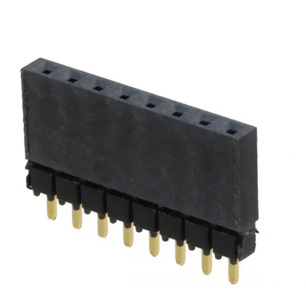 Conetor 8 pinos 2.54mm 180º