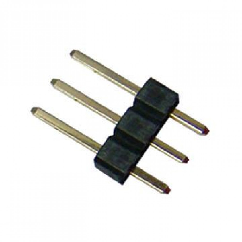 Pin Header 1x3 2.54mm 180º