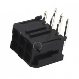 Conector Micro-fit 2x5 3.0mm 90º