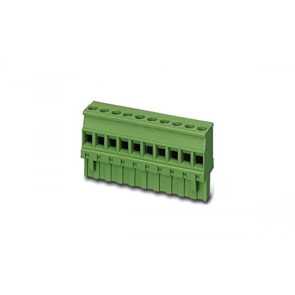 Bloco terminal 8 polos 5.08mm 180º