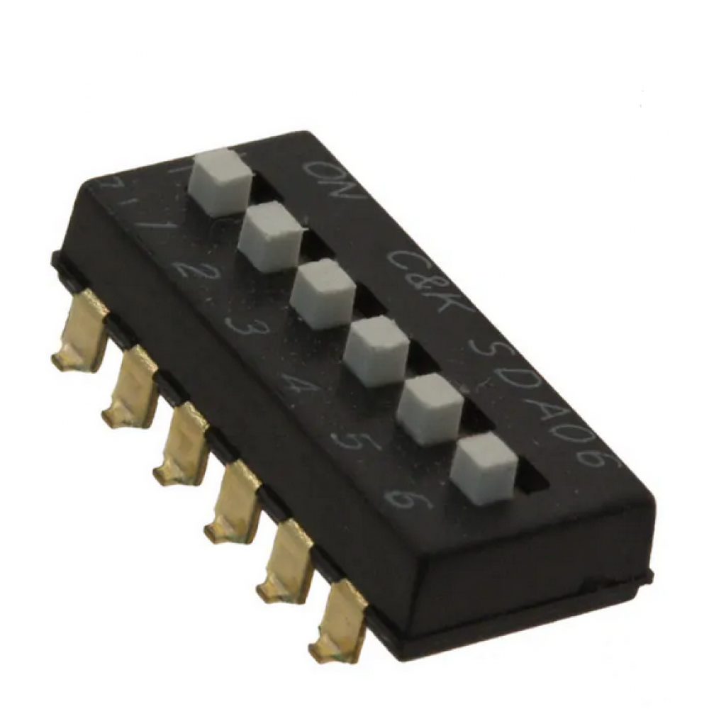DIP SWITCH SMD 24VDC 25mA
