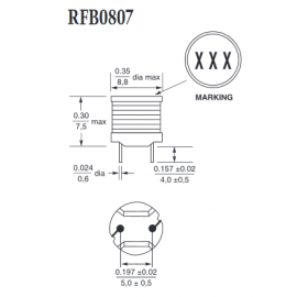 Indutor 100kHz 4.5mOhms