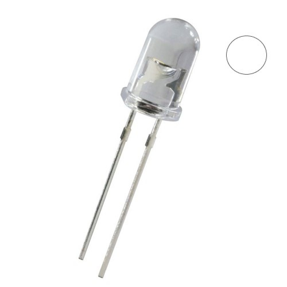 LED DIP BRANCO 5mm