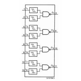 Circuito integrado DIP HEF4093BP