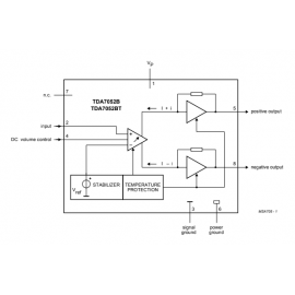 Circuito integrado SMD TDA7052B