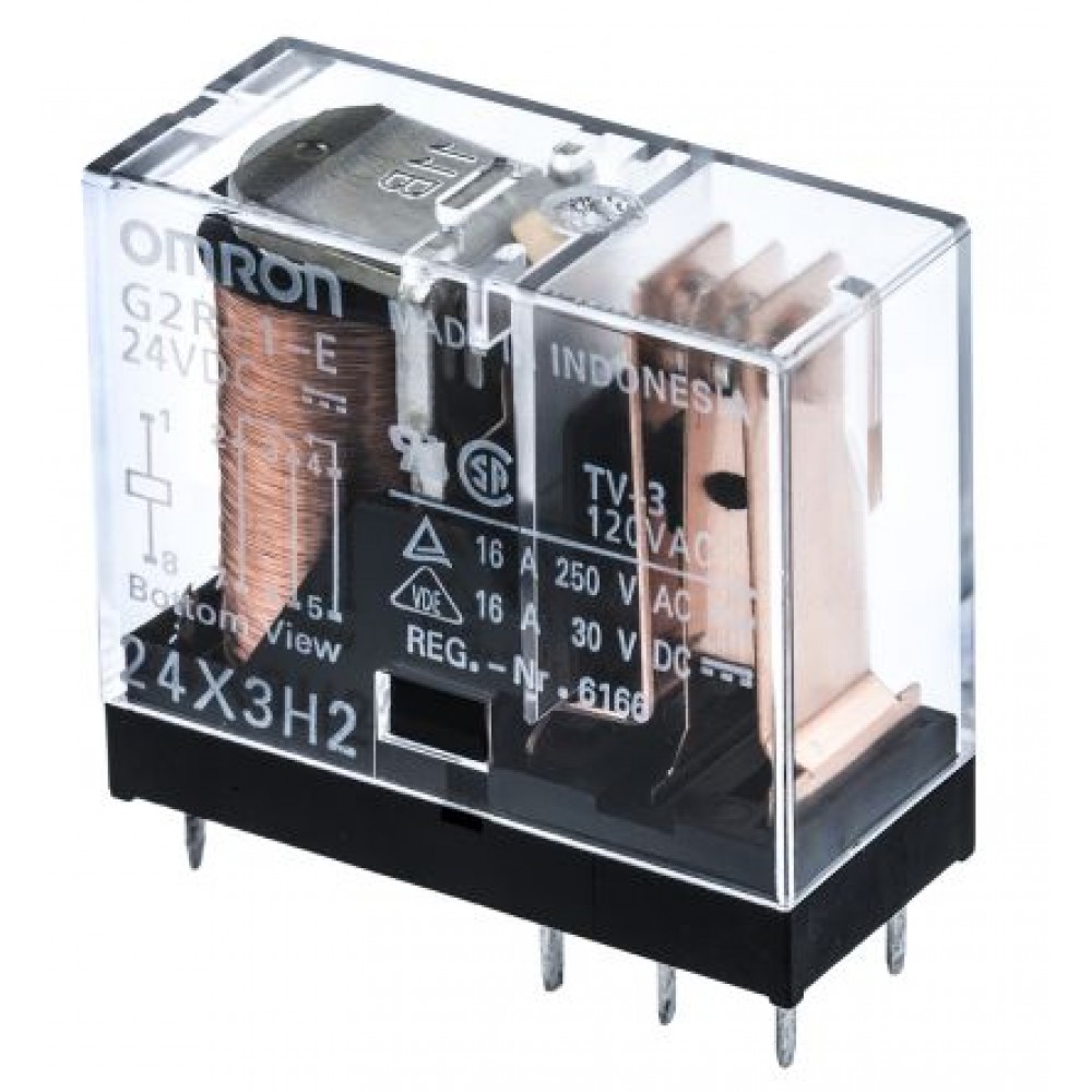 Relé 24VDC 16A